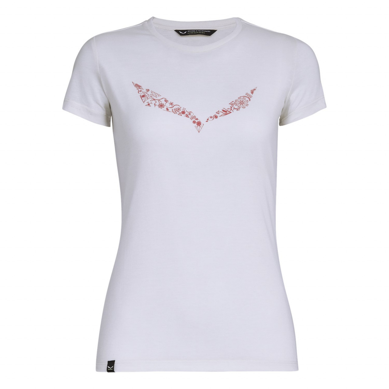 Camisetas Salewa Solidlogo Dri-Release® Mujer Blancos Mexico (JP0461587)